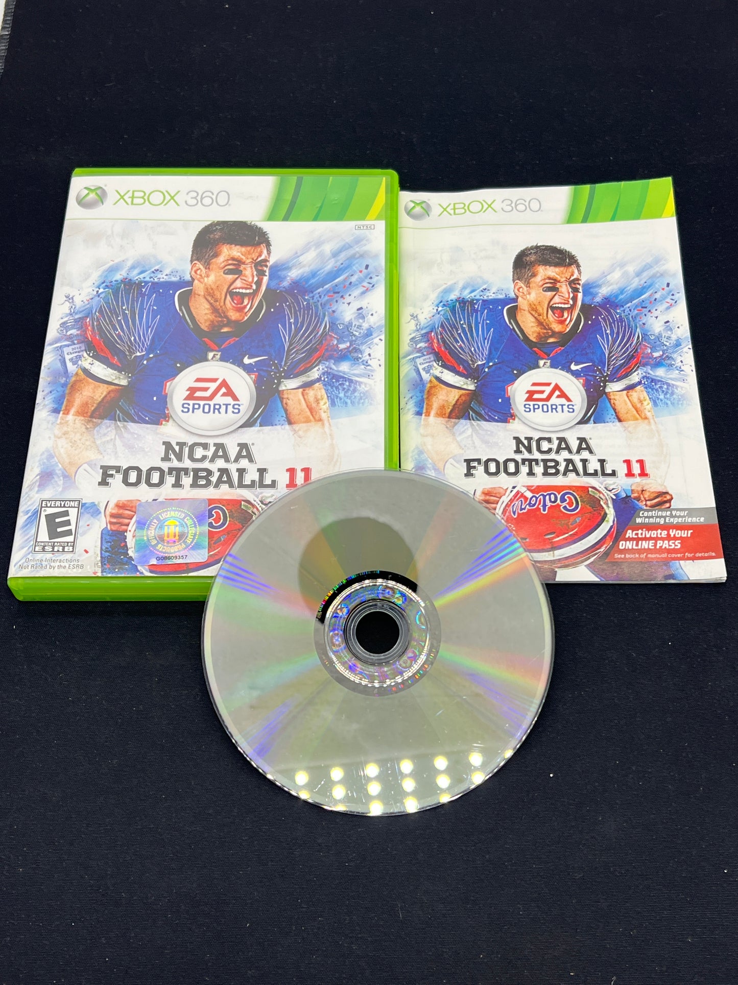 Auction Lot 34: XBox360 Video Game NCAA Football 11 CIB