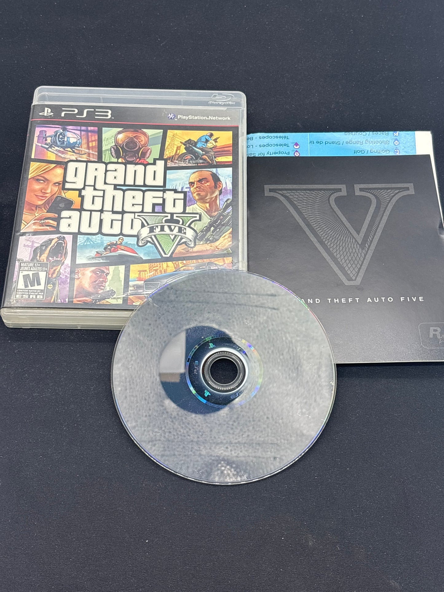 Auction Lot 319: Grand Theft Auto 5 Video Game PlayStation 3 CIB