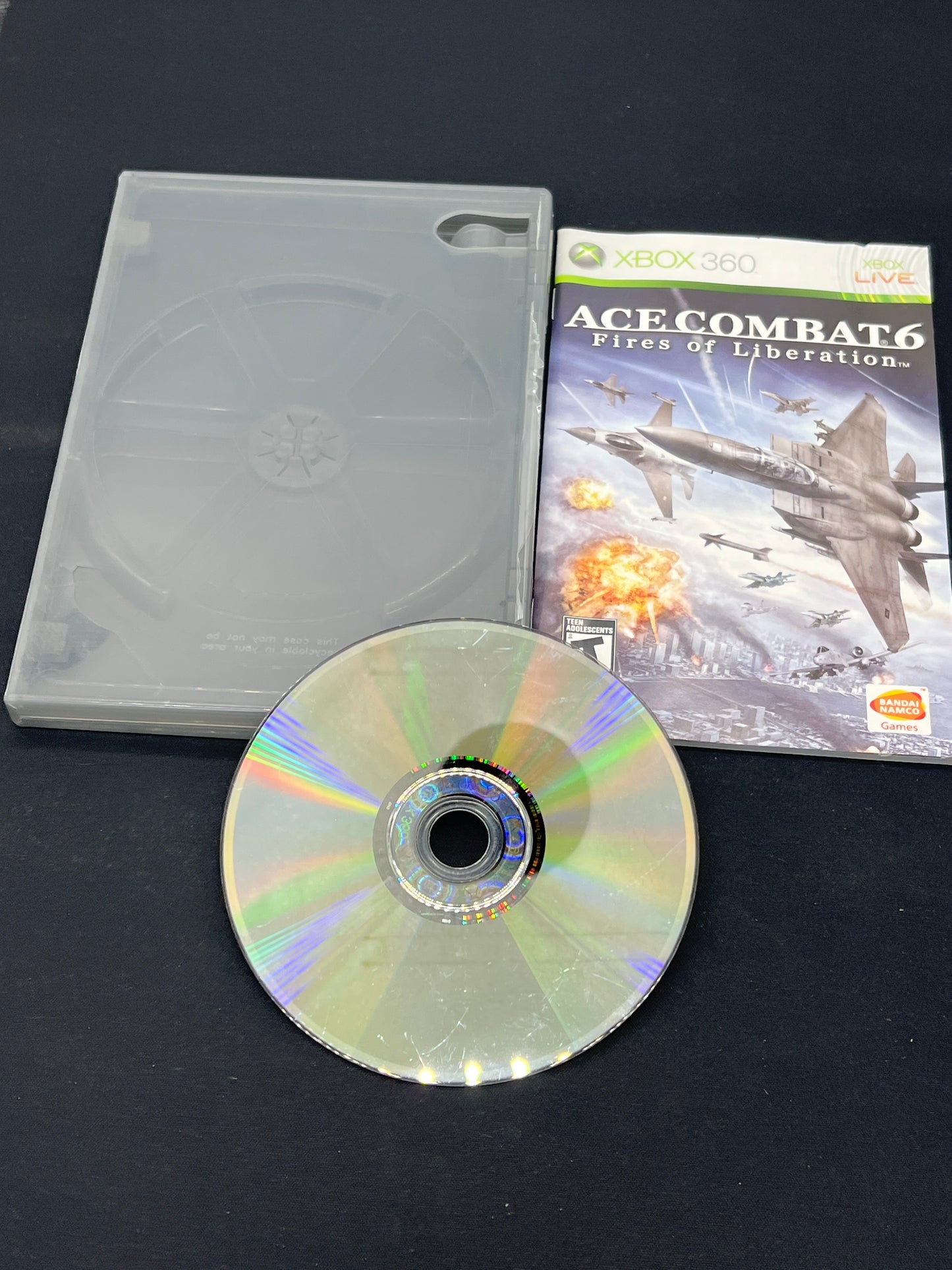Auction Lot 104: XBOX 360 Ace Combat 6 Fires of Liberation
