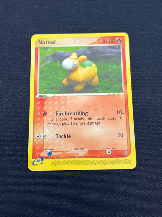 Auction Lot 383: Pokemon Cards Numel Common EX Dragon Condition Vary