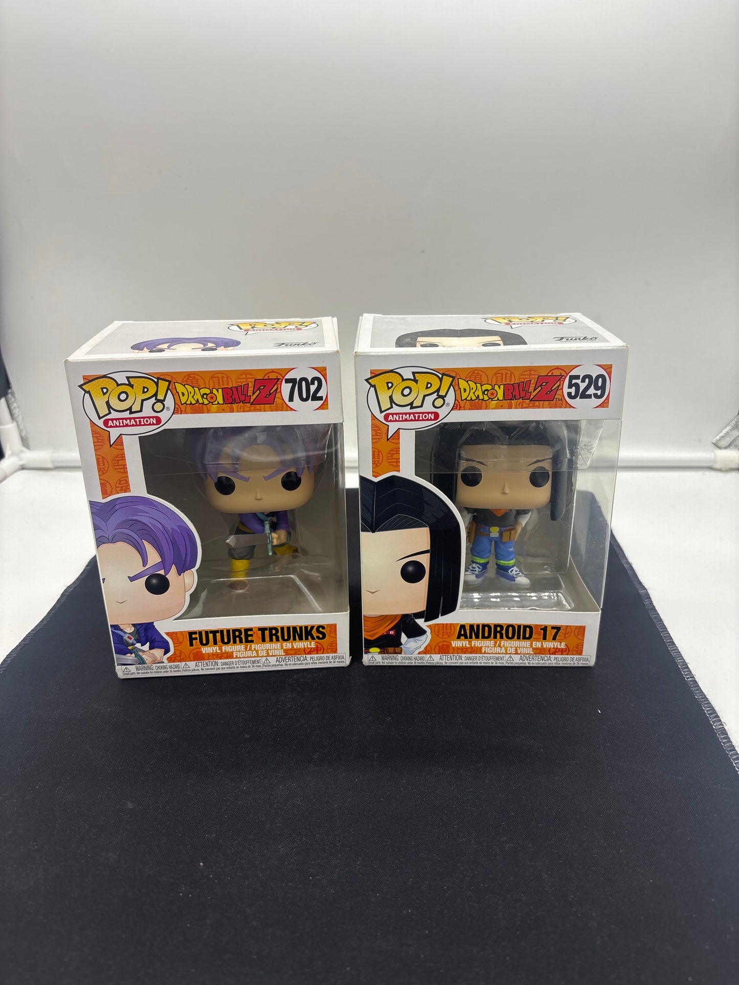 Auction Lot 10: POP Funko Dragon Ball Z Future Trunks Android 17 0702 529 Figures