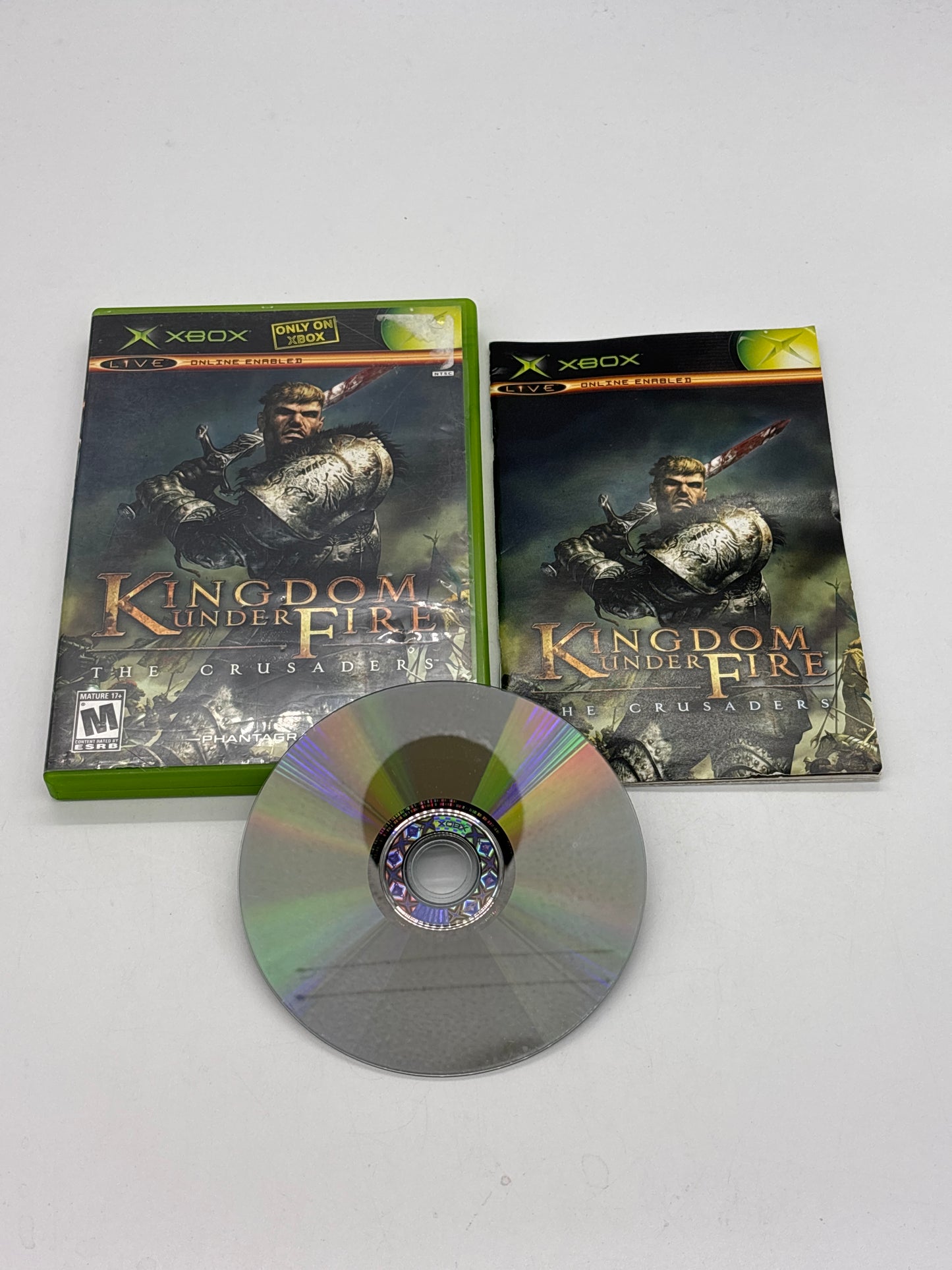 Auction Lot 127: Kingdom Under Fire Video Game XBOX CIB