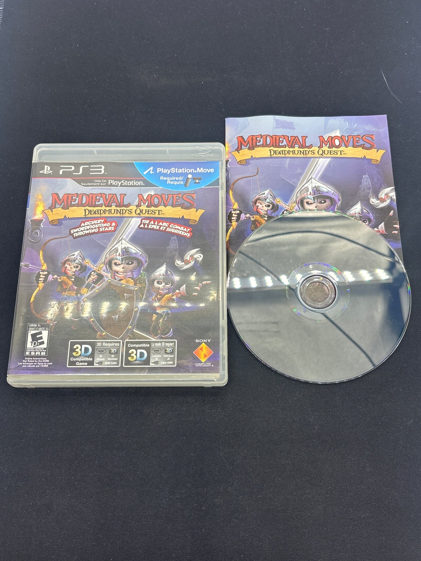 Auction Lot 162: Playstation 3 Video Game Medieval Moves CIB