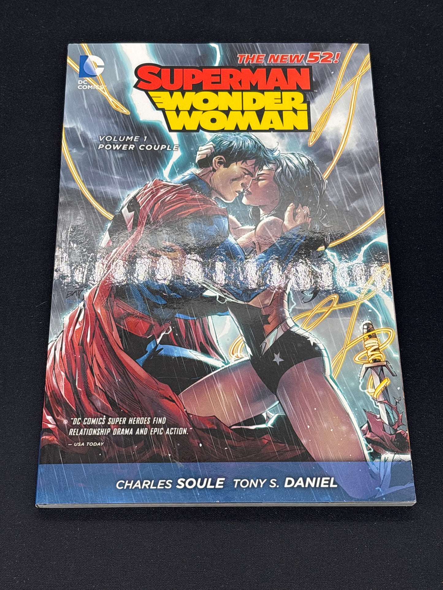 Auction Lot 59: DC Comics Superman Wonder Woman Volume 1 Graphic Novel