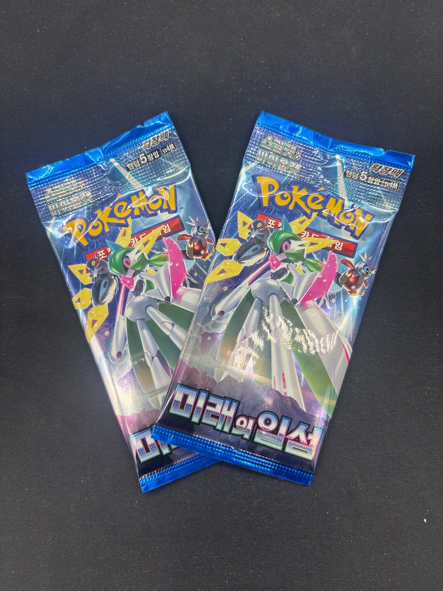 Auction Lot 249: Pokemon Korean Future Flash Pack Lot