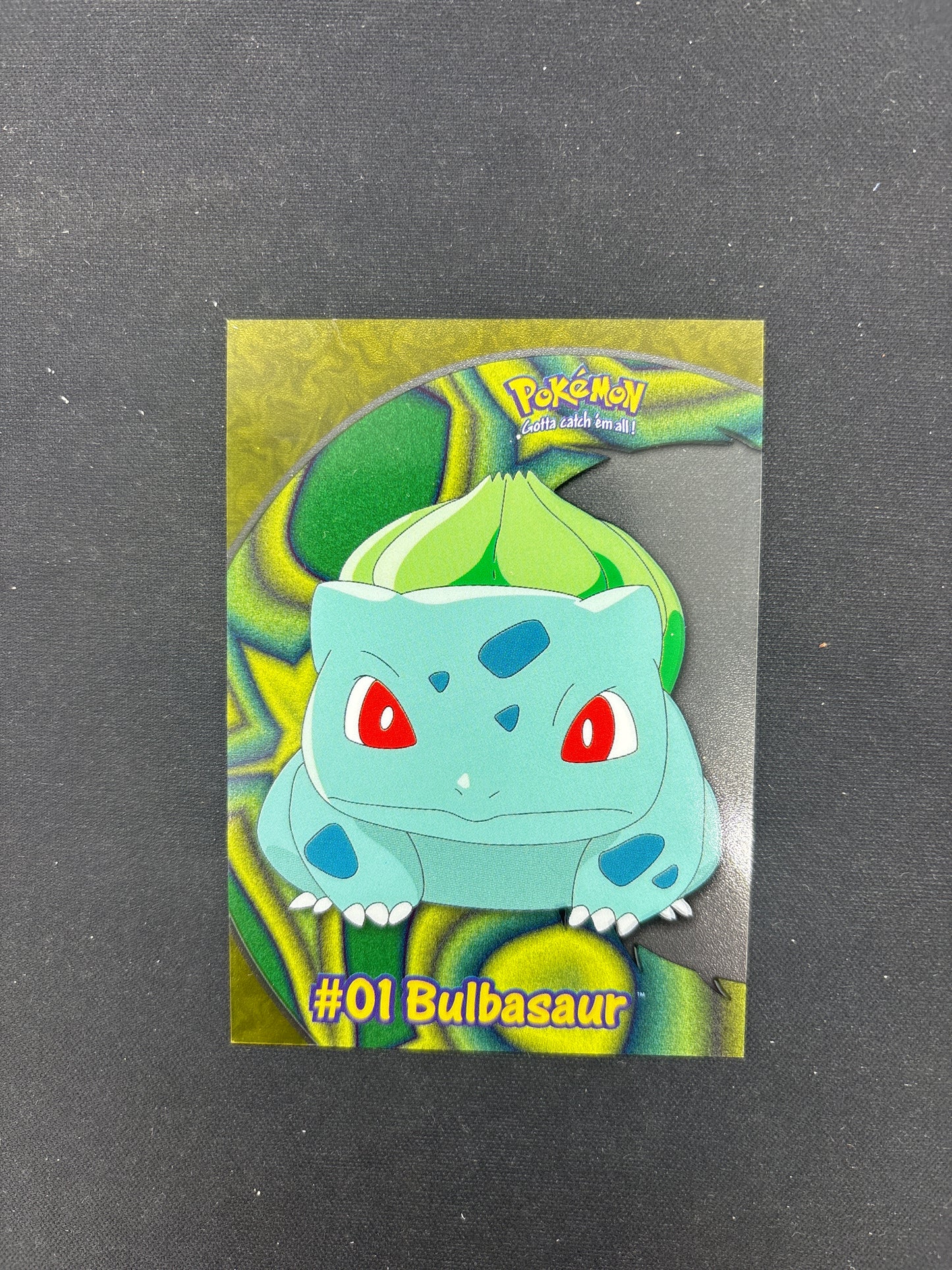 Auction Lot 206: Pokemon Card Bulbasaur Topps 2000 TV Clear Conditions Vary