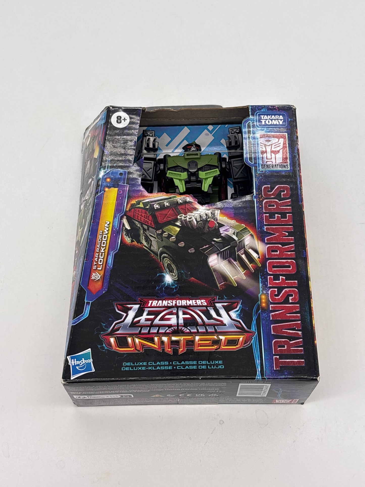 Auction Lot 176: Transformers Legacy United Star Raider Lockdown Figure