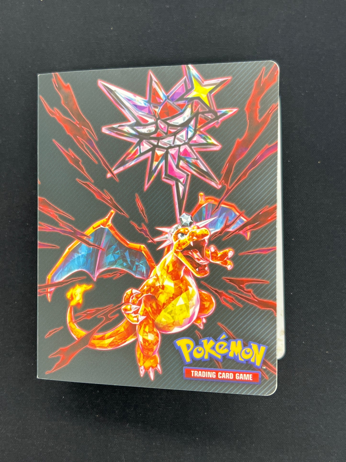 Auction Lot 384: Pokemon Cards TCG Obsidian Flames Mini Portfolio Empty