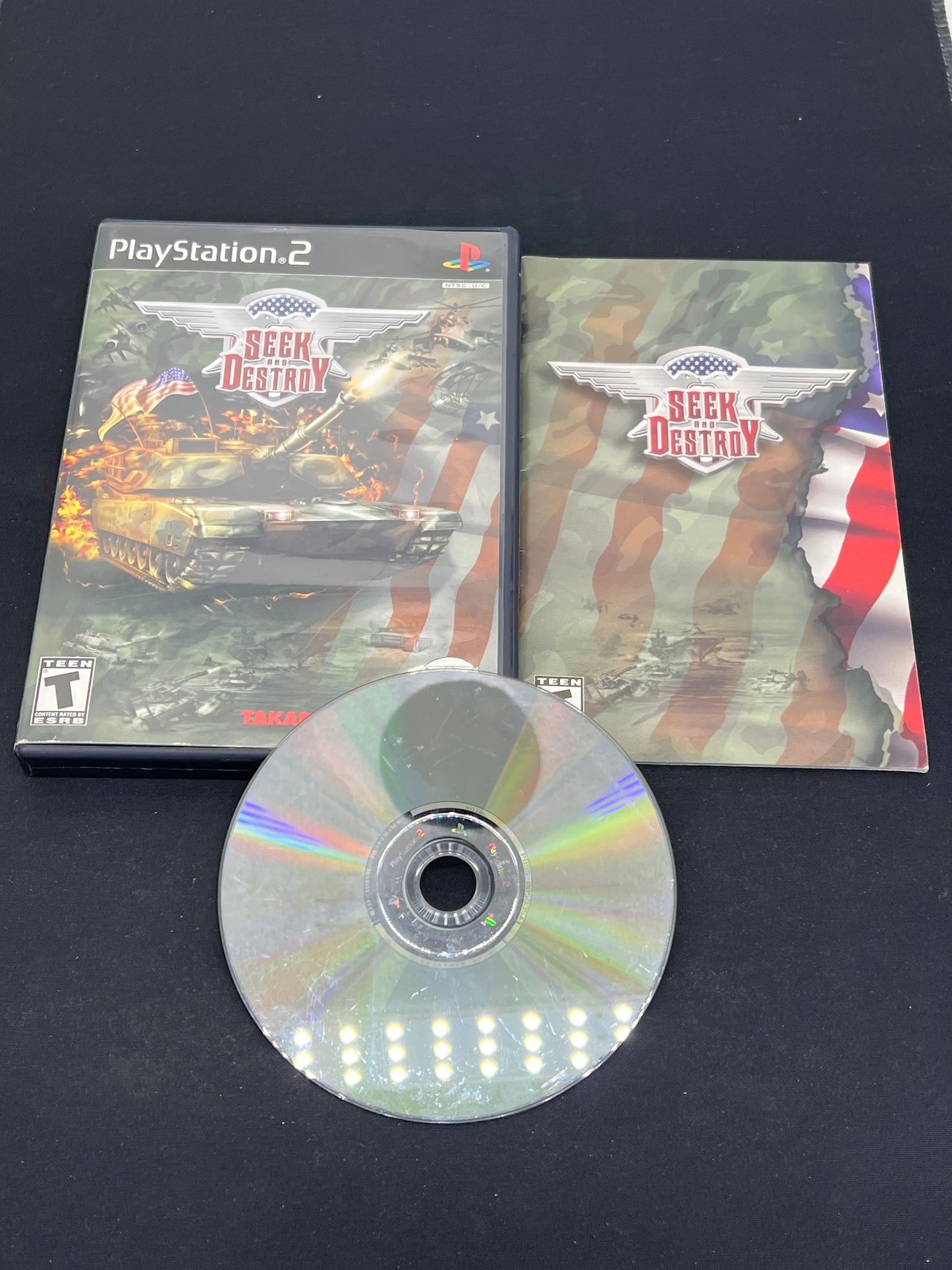 Auction Lot 27: Playstation 2 Video Game Seek and Destroy CIB