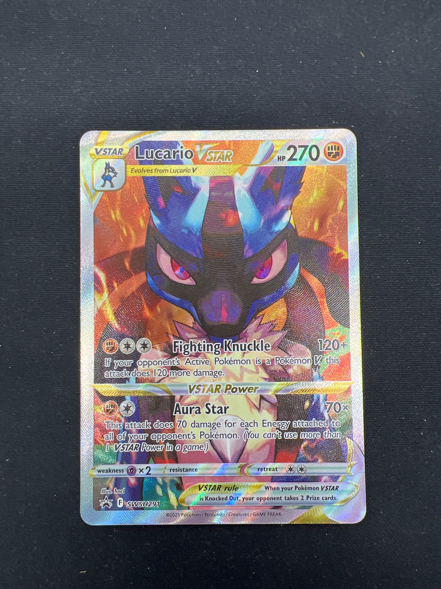 Auction Lot 247: Pokemon Cards Lucario VSTAR Crown Zenith ETB SWSH Promo Conditions Vary