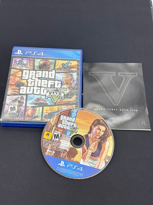 Auction Lot 3: PlayStation 4 Video Game GTA V CIB