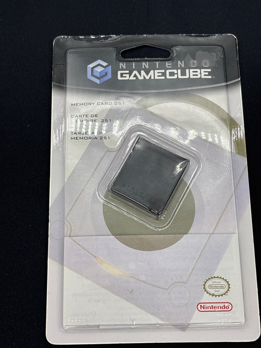 Auction Lot 31: Nintendo GameCube Memory Card 251 Sealed