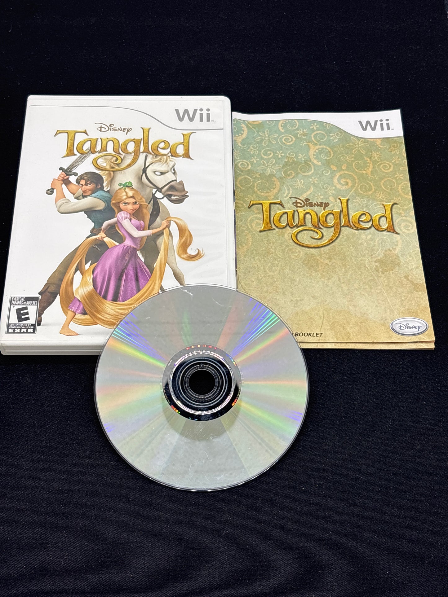Auction Lot 114: Nintendo Wii Disney Tangled CIB