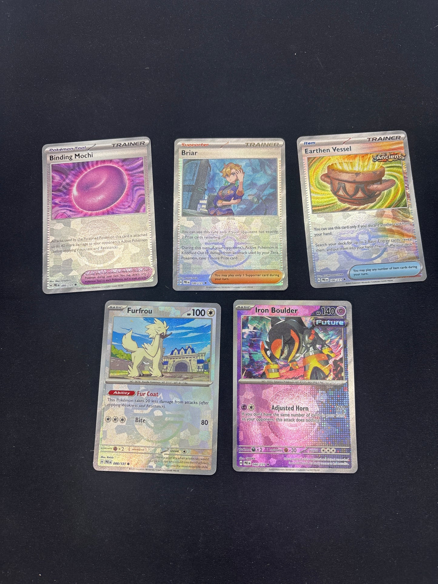 Auction Lot 471: Pokemon Cards Prismatic Evolutions Pokeball Holo Lot Conditions Vary