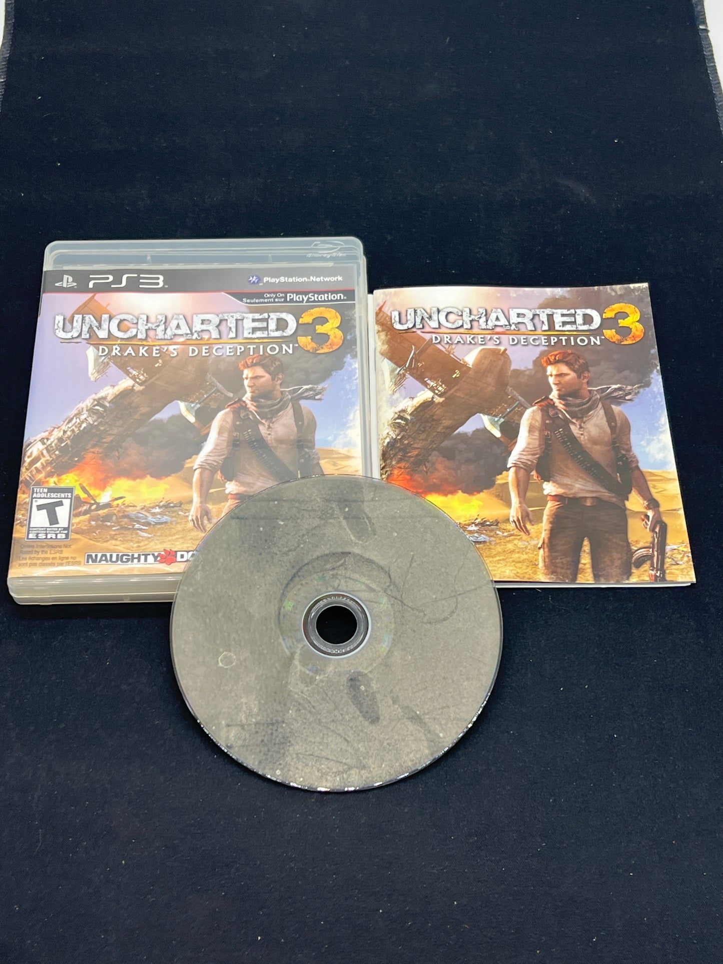 Auction Lot 83: PlayStation 3 Video Game Uncharted 3 CIB