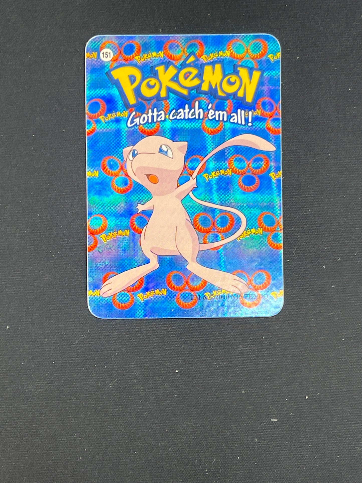Auction Lot 106: Pokemon Mew Foil Sticker