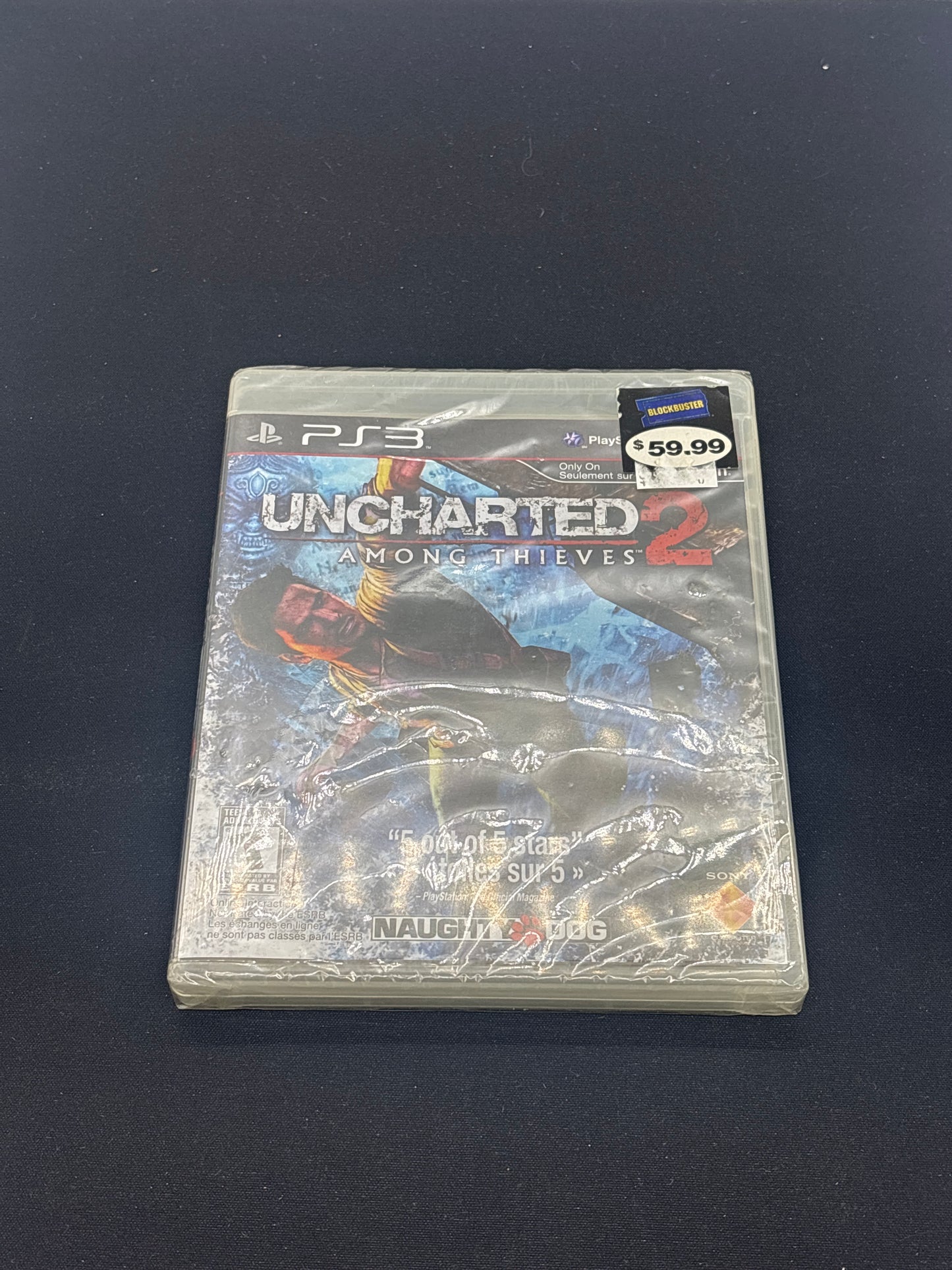 Auction Lot 41: PlayStation 3 Uncharted 2 Among Thieves Sealed