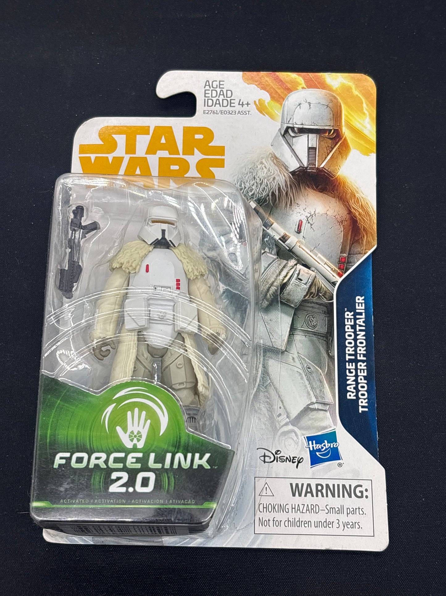 Auction Lot 193: Star Wars Range Trooper Force Link 2.0 Figure Hasbro