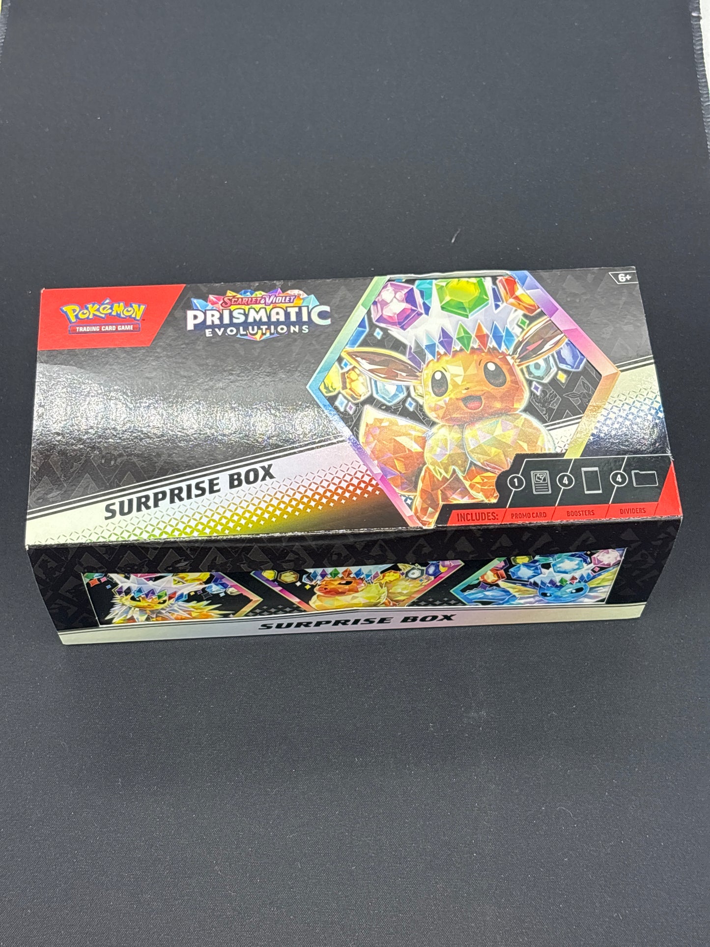 Auction Lot 281: Pokemon Prismatic Evolution Surprise Box *Empty*