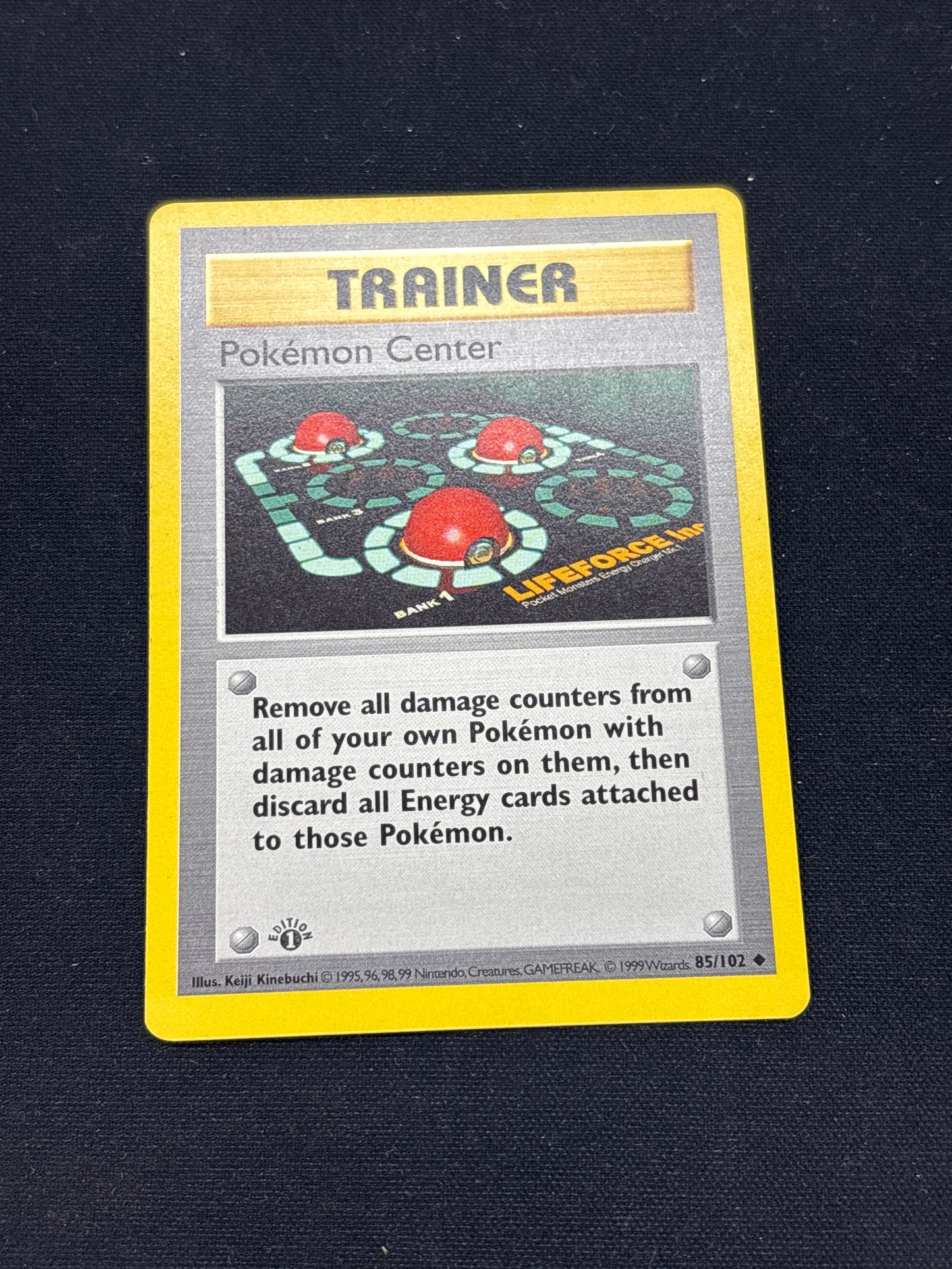 Auction Lot 65: Pokemon Cards 1st Edition Base Set Pokemon Center Conditions Vary