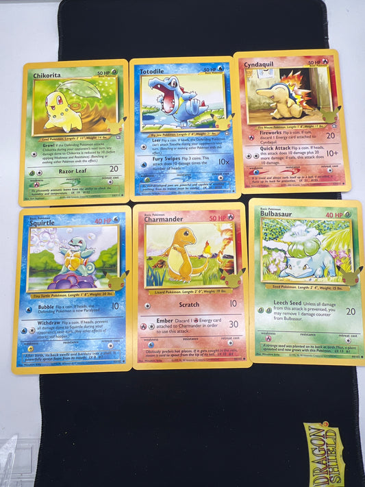 Auction Lot 74: Pokemon Cards Lot of 6 Assorted Celebrations Jumbo Conditions Vary
