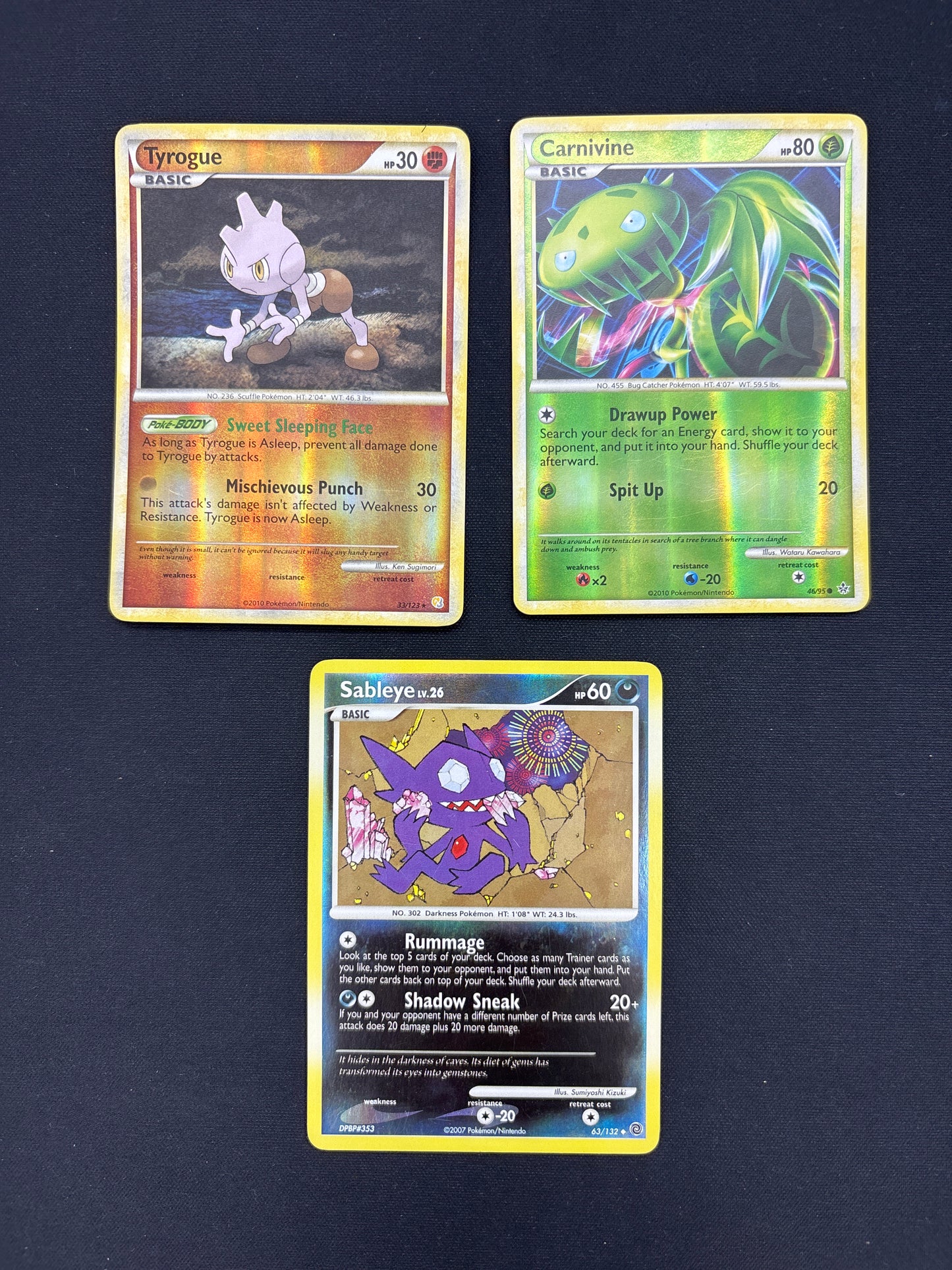 Auction Lot 26: Pokemon Mid Era Reverse Holo Card Lot 2 Conditions Vary