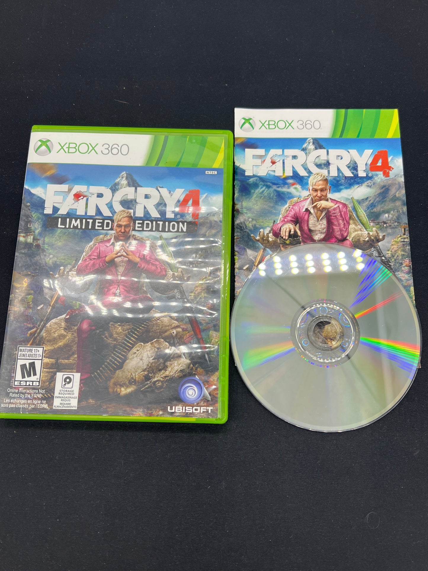 Auction Lot 217: XBOX 360 Video Game Far Cry 4 CIB