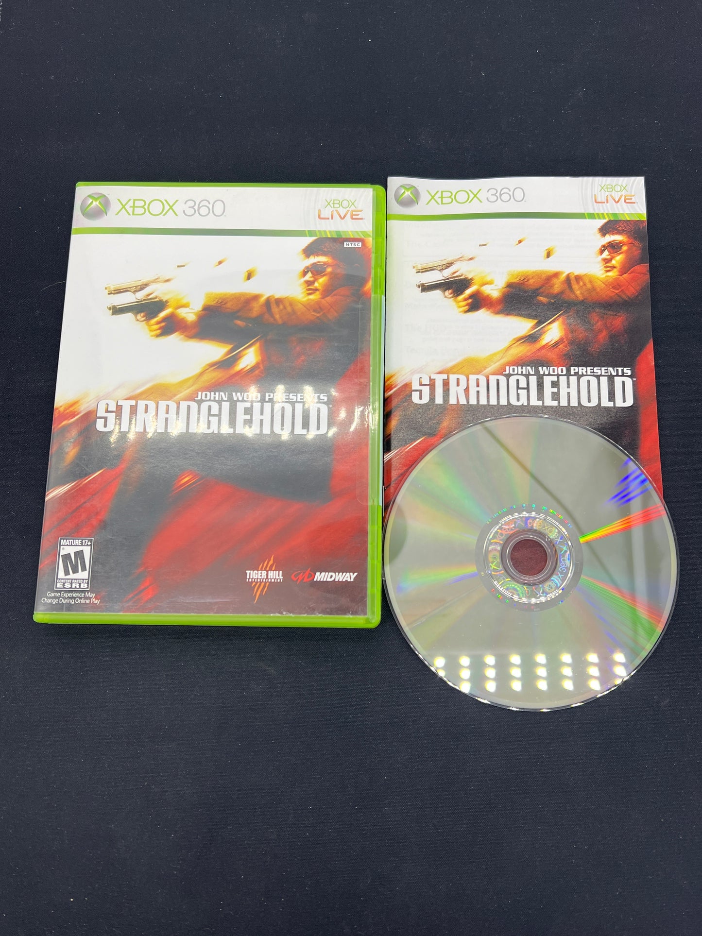 Auction Lot 99: XBOX 360 Video Game John Woo Stranglehold CIB