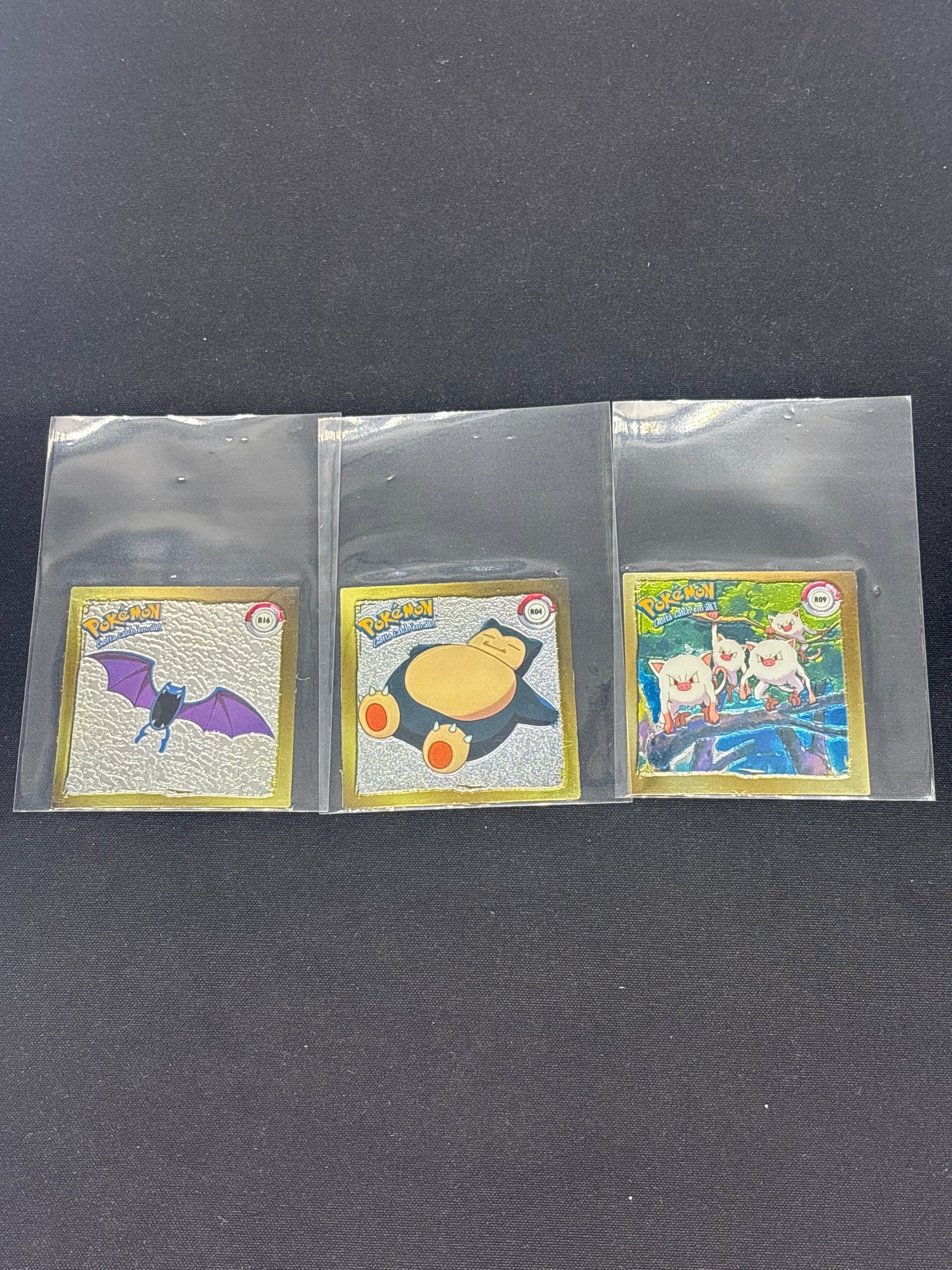 Auction Lot 20: Pokemon Lot of 3 Stickers