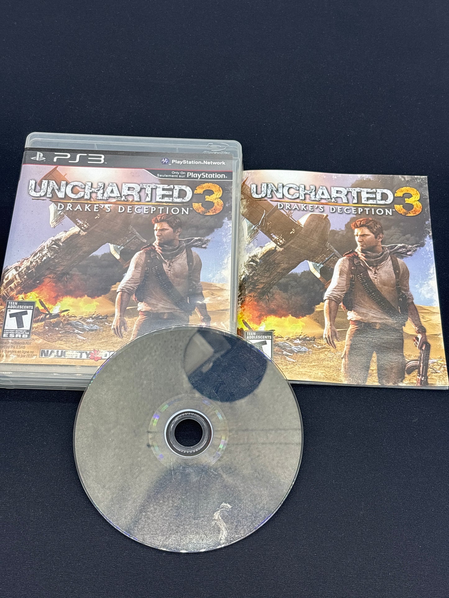 Auction Lot 77: PlayStation 3 Video Game Uncharted 3 CIB