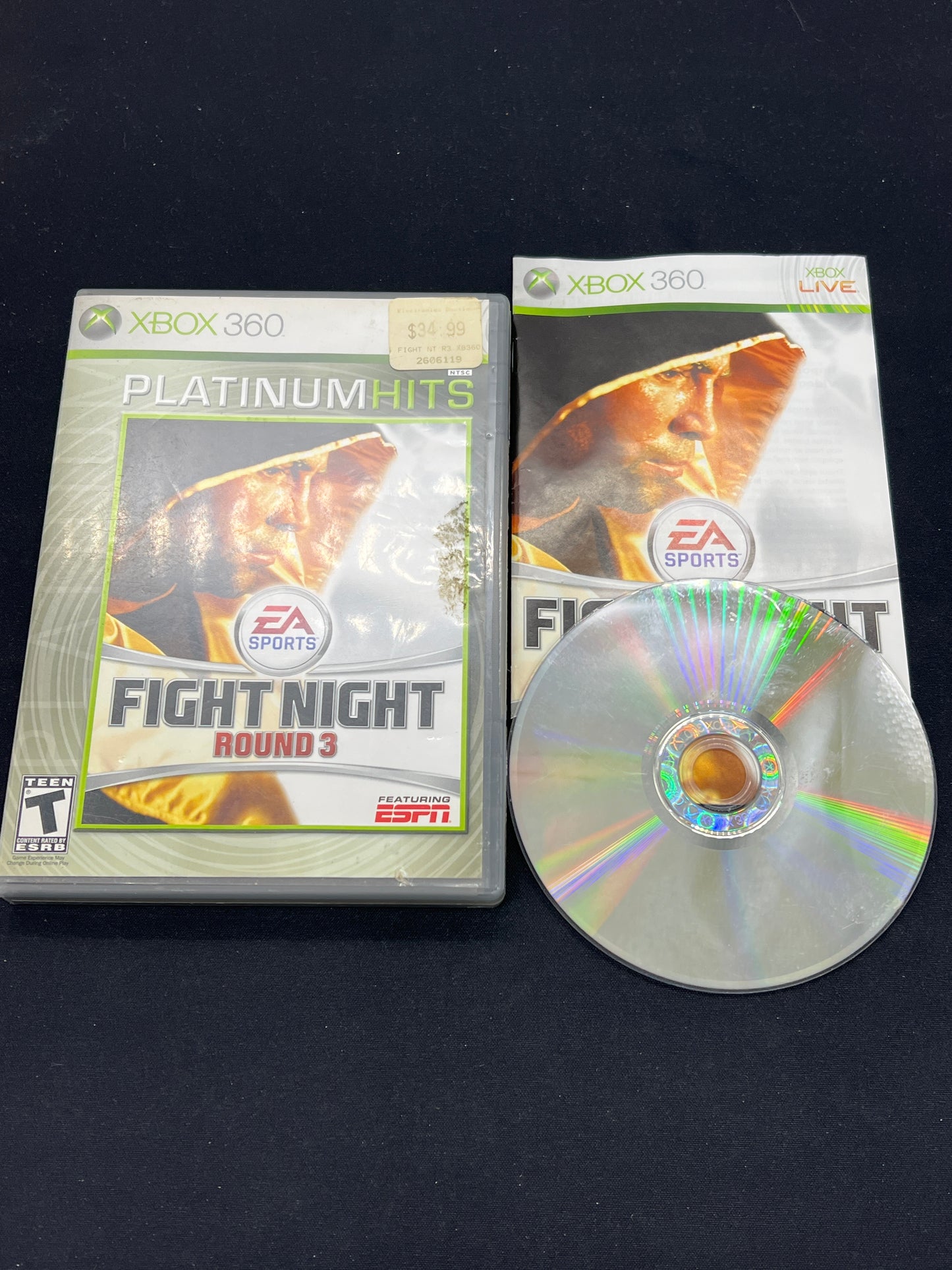 Auction Lot 86: Fight Night Round 3 XBOX360