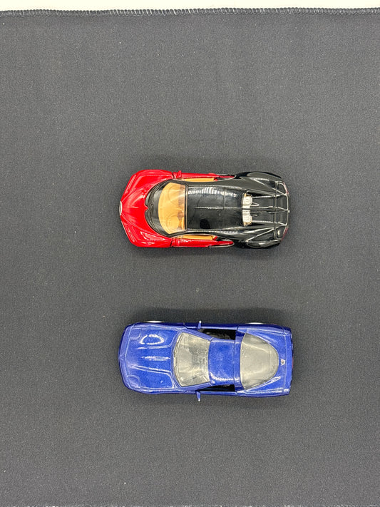 Auction Lot 101: DieCast Welly Bugatti Chiron Chevy Corvette Lot Condition As Is