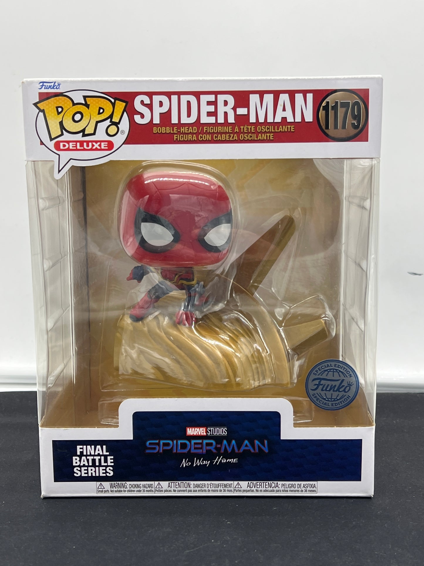 Auction Lot 212: Pop Funko Jumbo Exclusive Spider-Man 1179 Figure