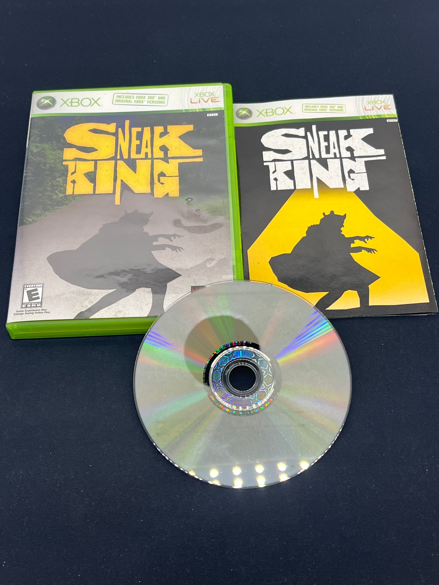 Auction Lot 271: XBOX 360 Video Game Sneak King CIB