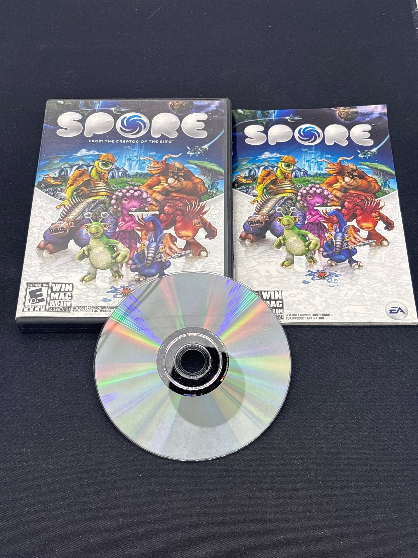 Auction Lot 360: PC Games SPORE CIB