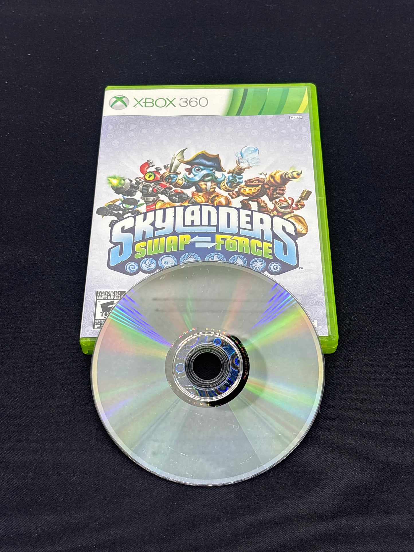 Auction Lot 213: XBOX 360 Video Game Lot of 3 Skylanders Spyro's Adventure Swap Force Super Chargers