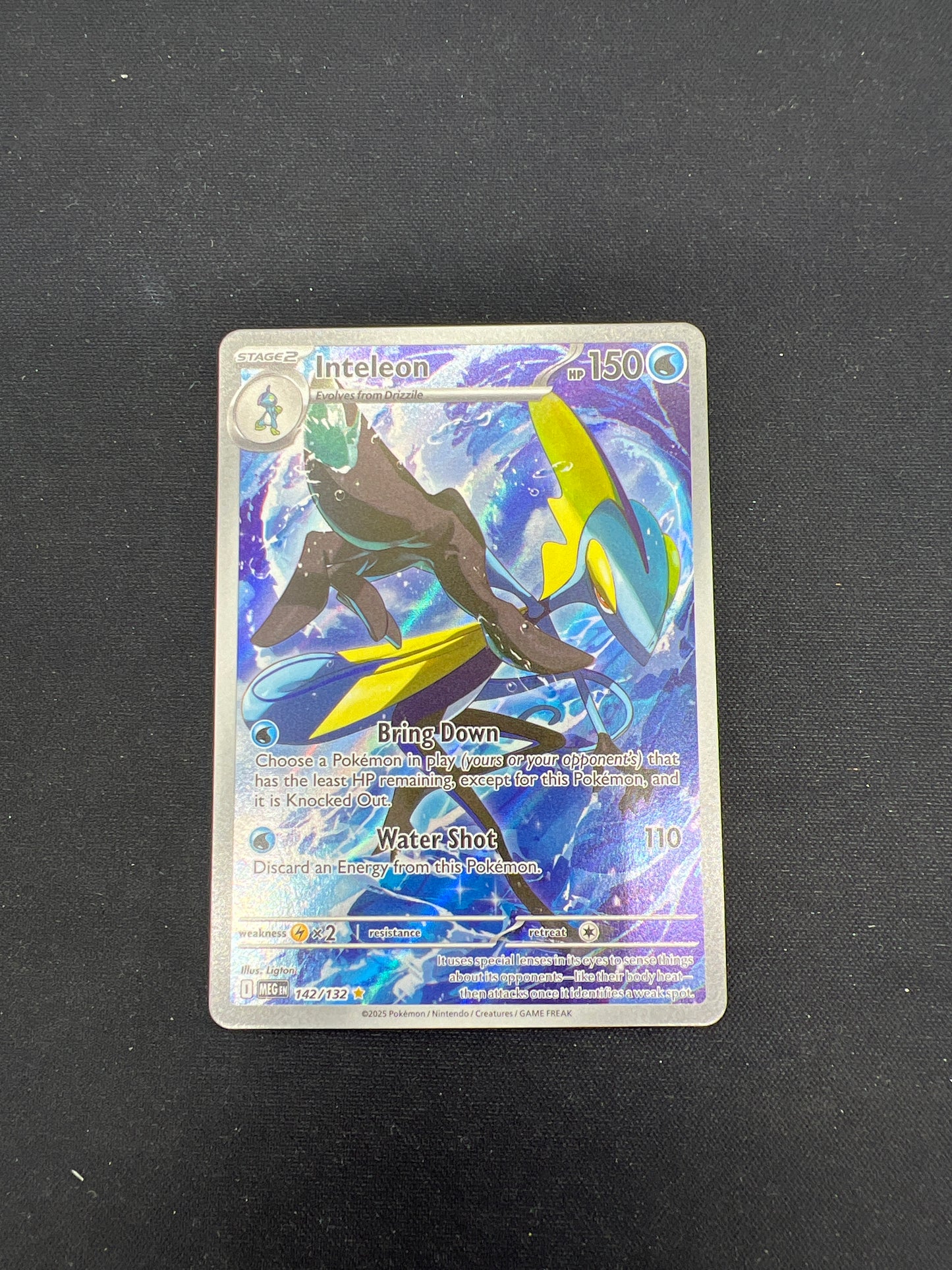 Auction Lot 214: Pokemon Cards Inteleon IR Mega Evolutions Lot 2 Conditions Vary