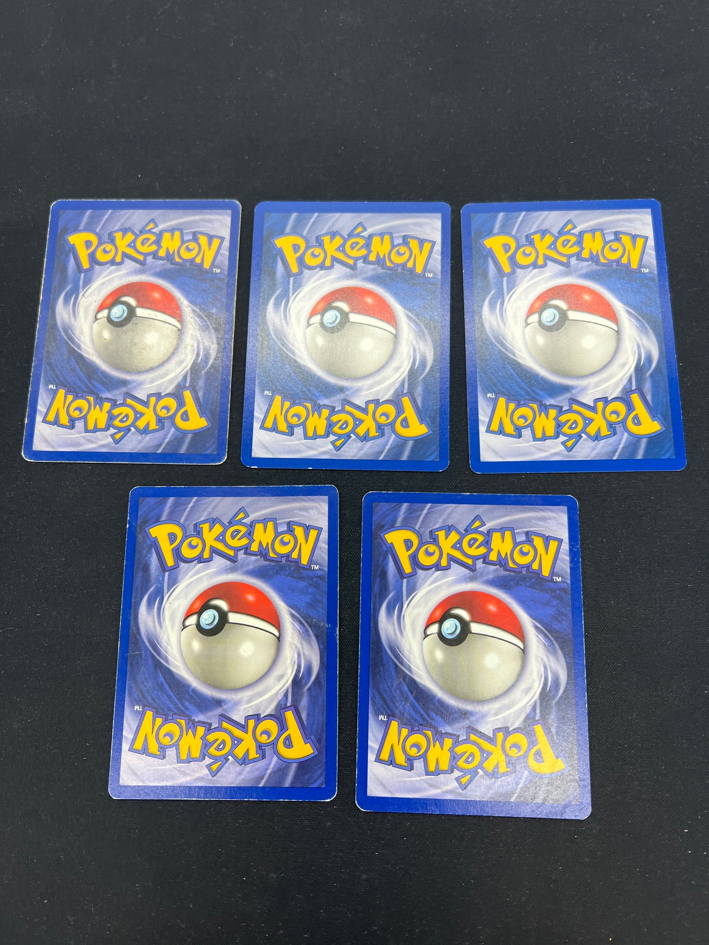 Auction Lot 161: Pokemon Cards Lot of 5 WOTC Base Set Commons Uncommons Conditions Vary