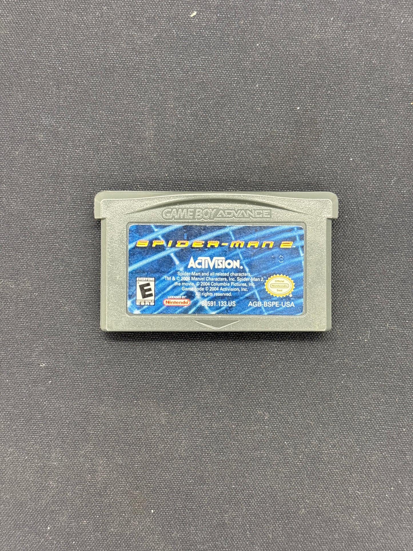Auction Lot 126: GameBoy Advance Spongebob Squarepants Revenge of the Flying Dutchman Nintendo Cartridge