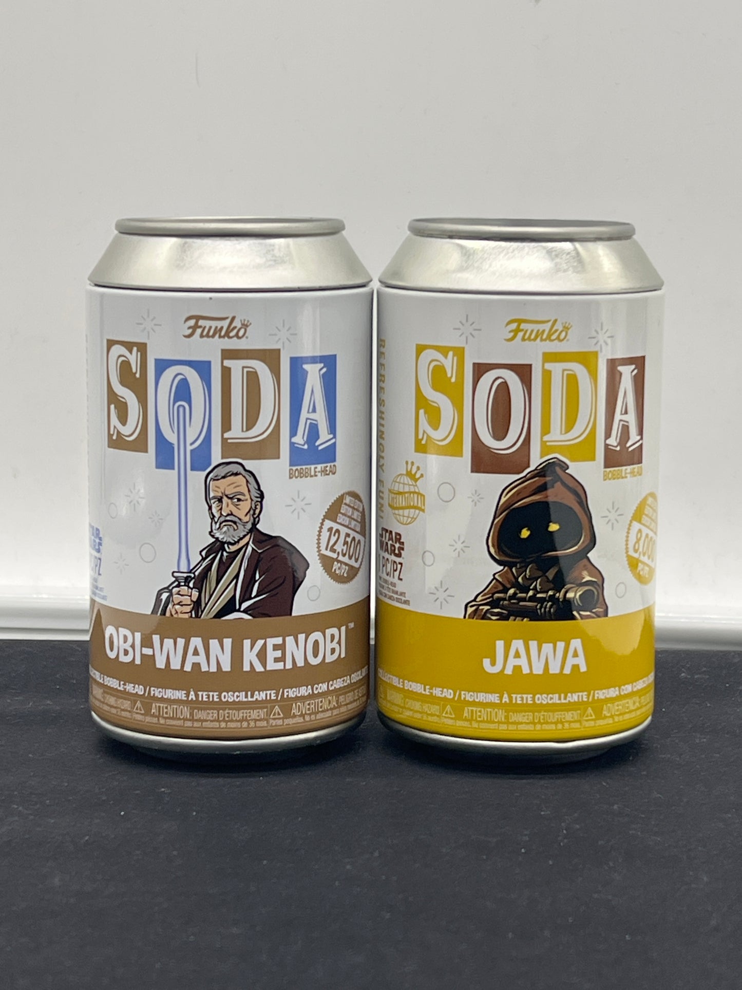 Auction Lot 39: Funko Soda POP Obi-Wan Kenobi Jawa Lot of 2 Figures