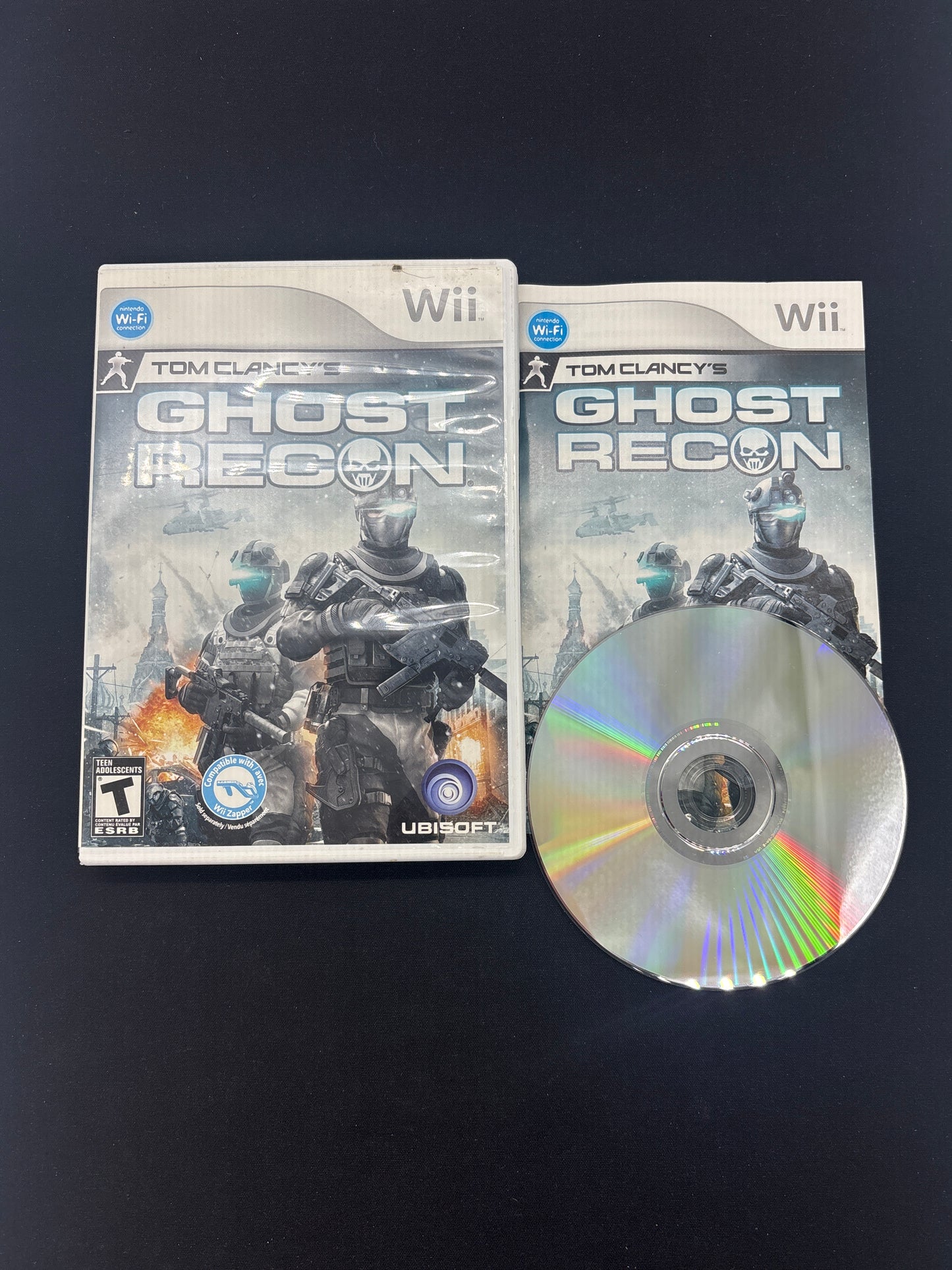Auction Lot 139: Tom Clancy Ghost Recon Video Game Nintendo Wii CIB