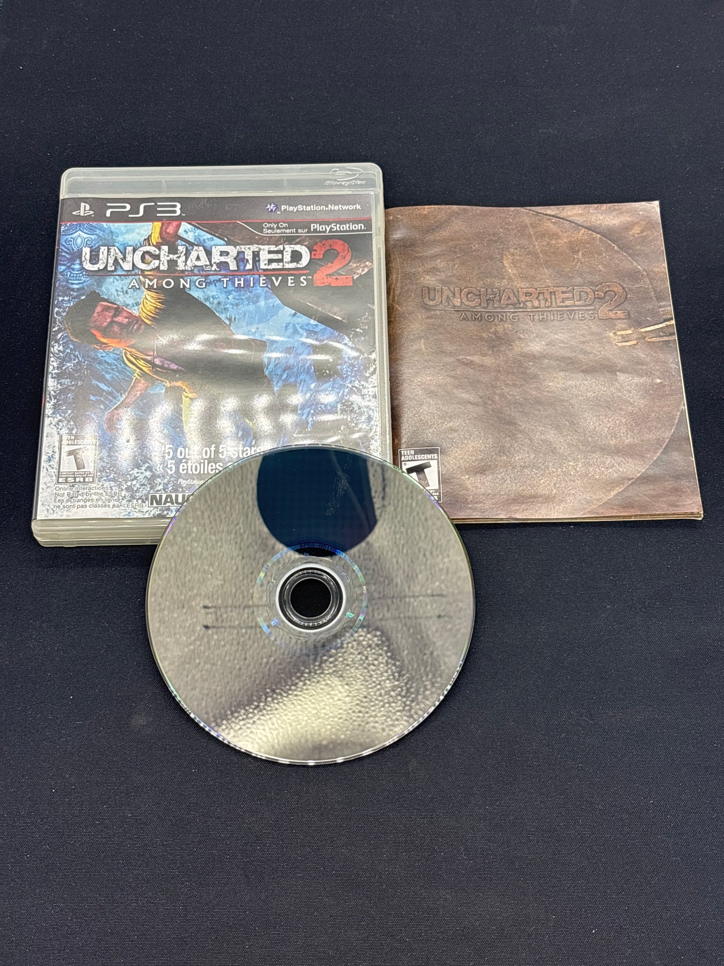 Auction Lot 180: Uncharted 2 Among Thieves Video Game PlayStation 3 CIB