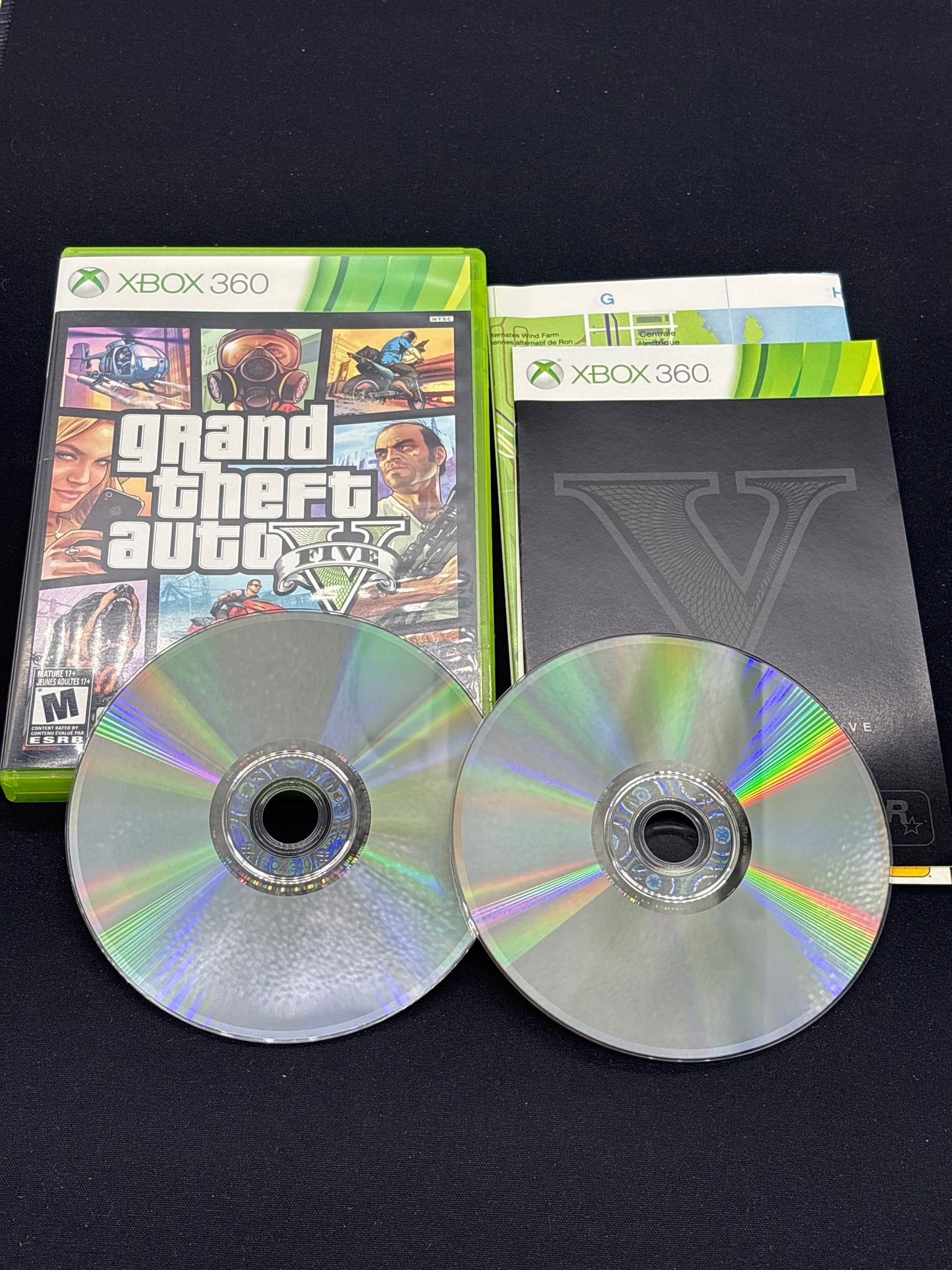 Auction Lot 143: XBOX 360 Grand Theft Auto V With Case & Disc