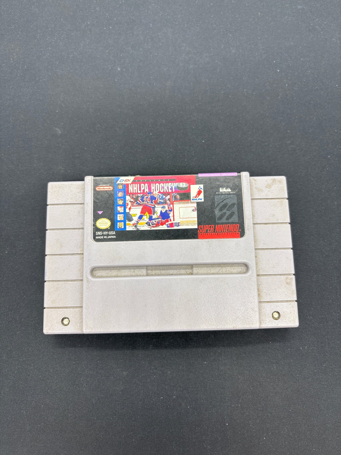 Auction Lot 96: SNES Video Game NHLPA Hockey