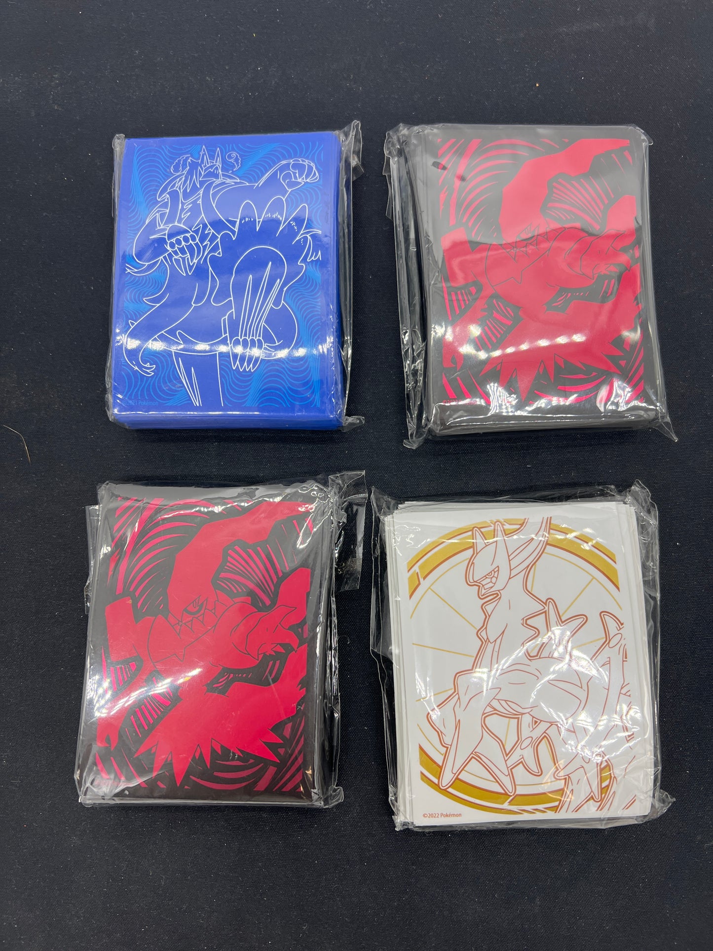 Auction Lot 17: Pokemon Assorted Card Sleeves Lot 2 Unused