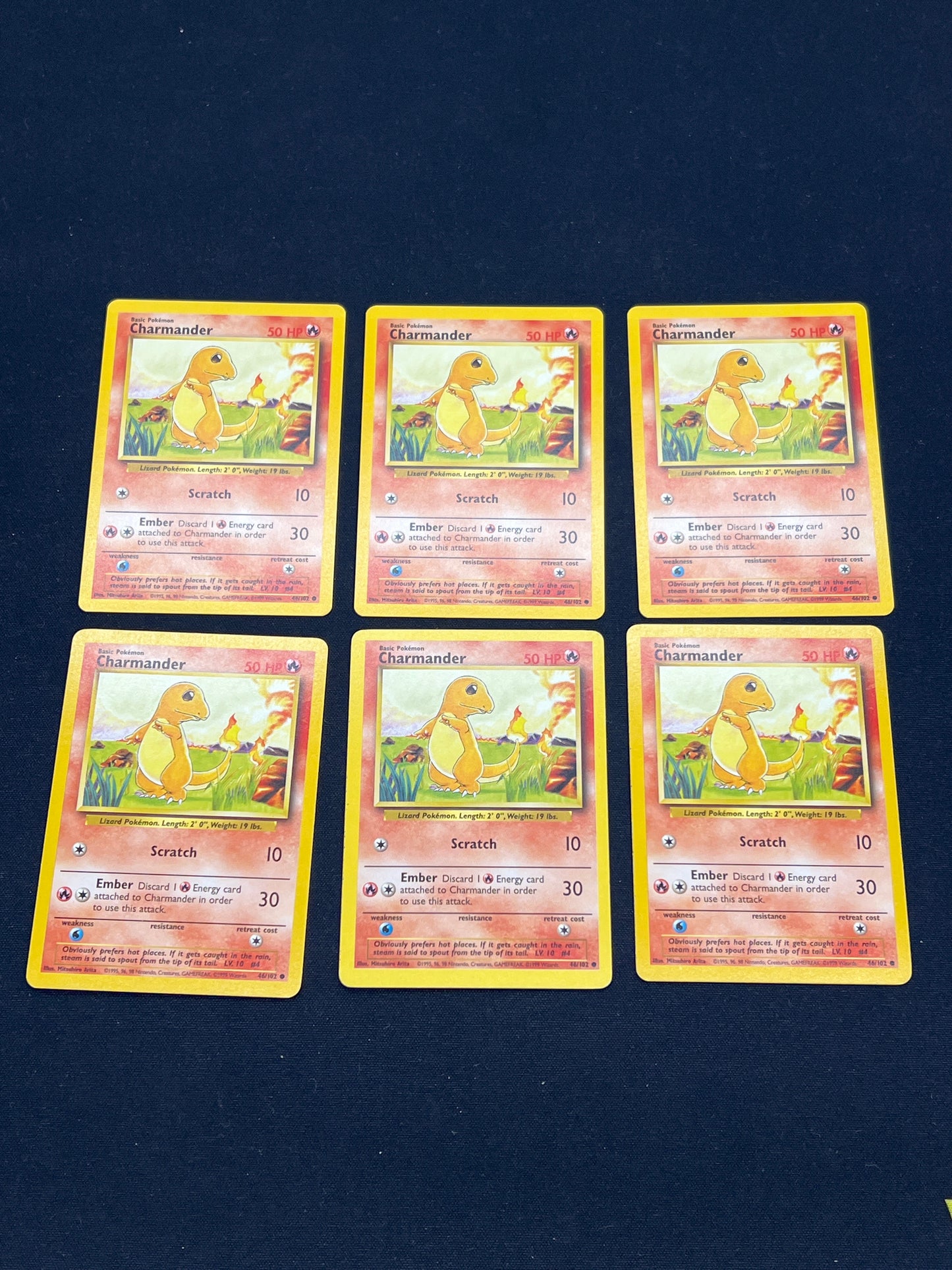 Auction Lot 197: Pokemon Cards Assorted Lot of Charmanders Base Set Conditions Vary