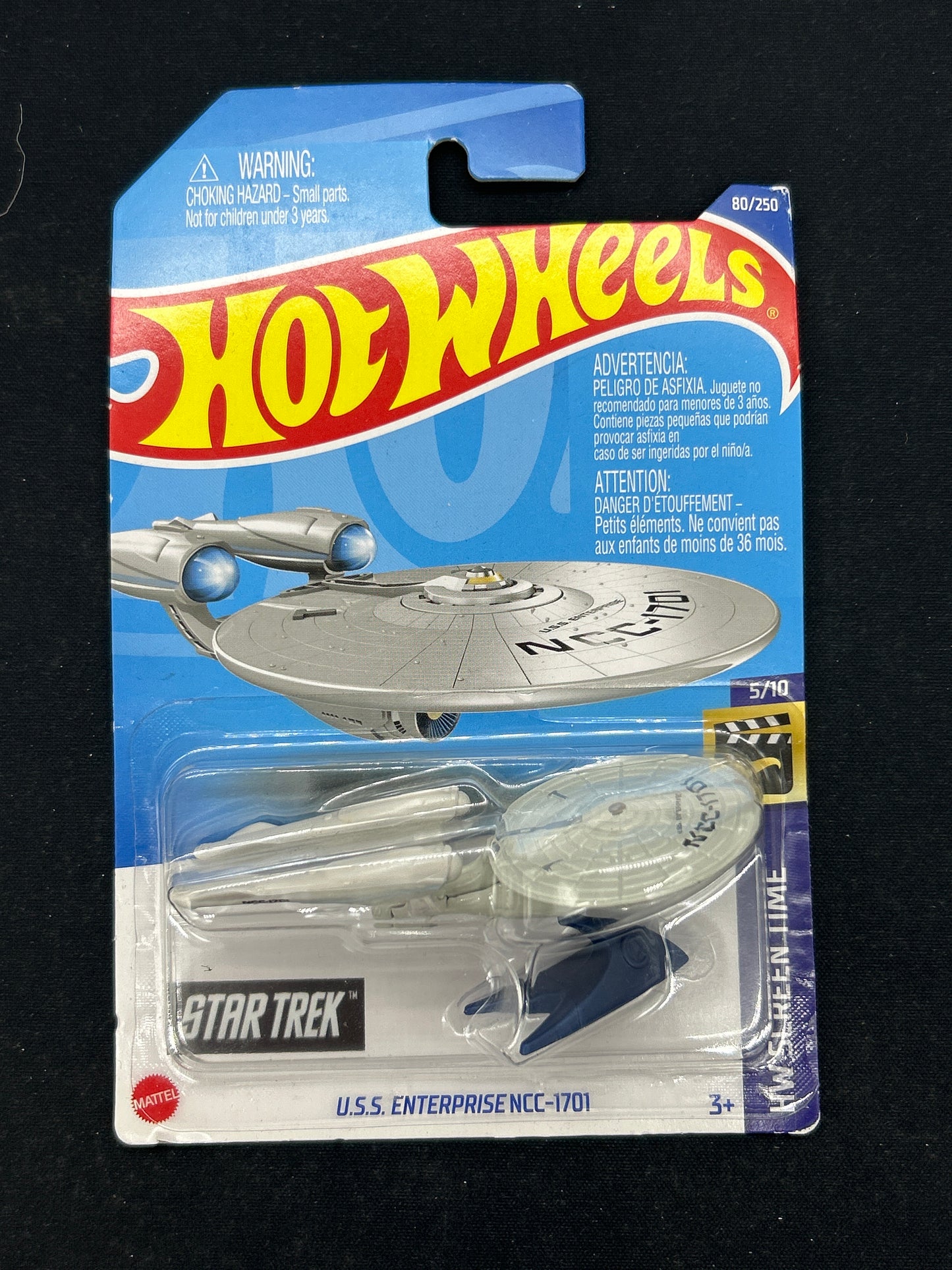Auction Lot 470: Hot Wheels Star Trek USS Enterprise Ship