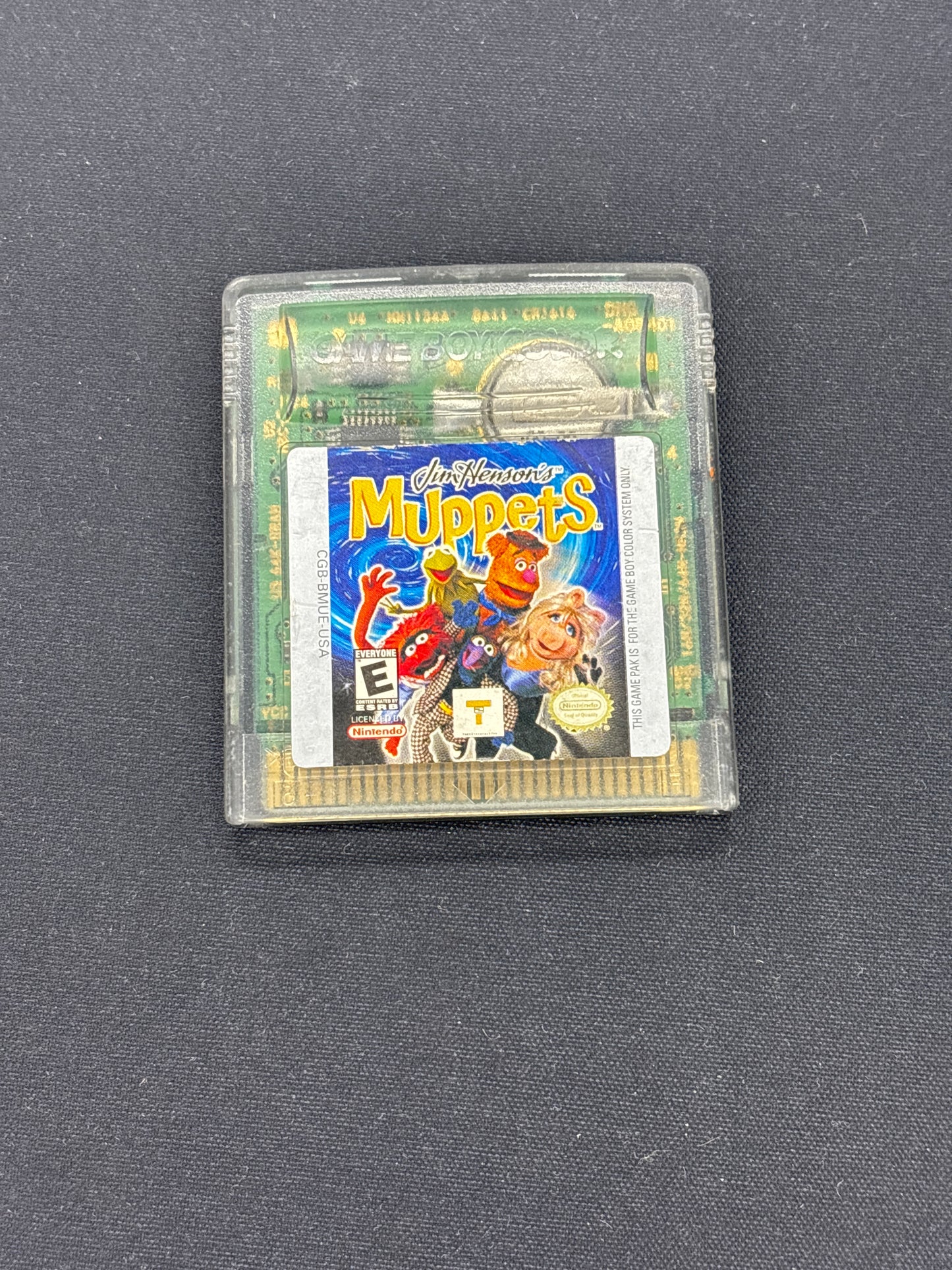 Auction Lot 217: Jim Henson’s Muppets Video Game Nintendo Color Loose