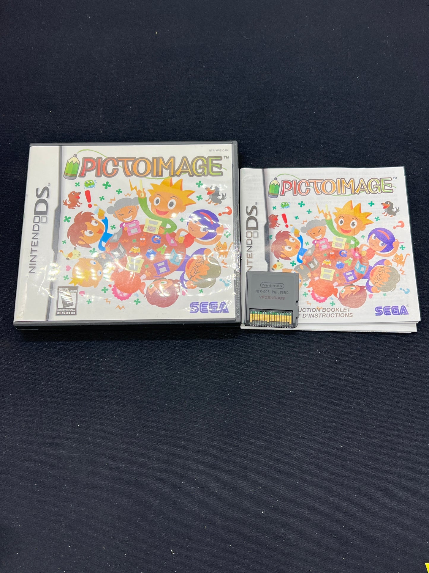 Auction Lot 199: Nintendo DS PICTOIMAGE CIB