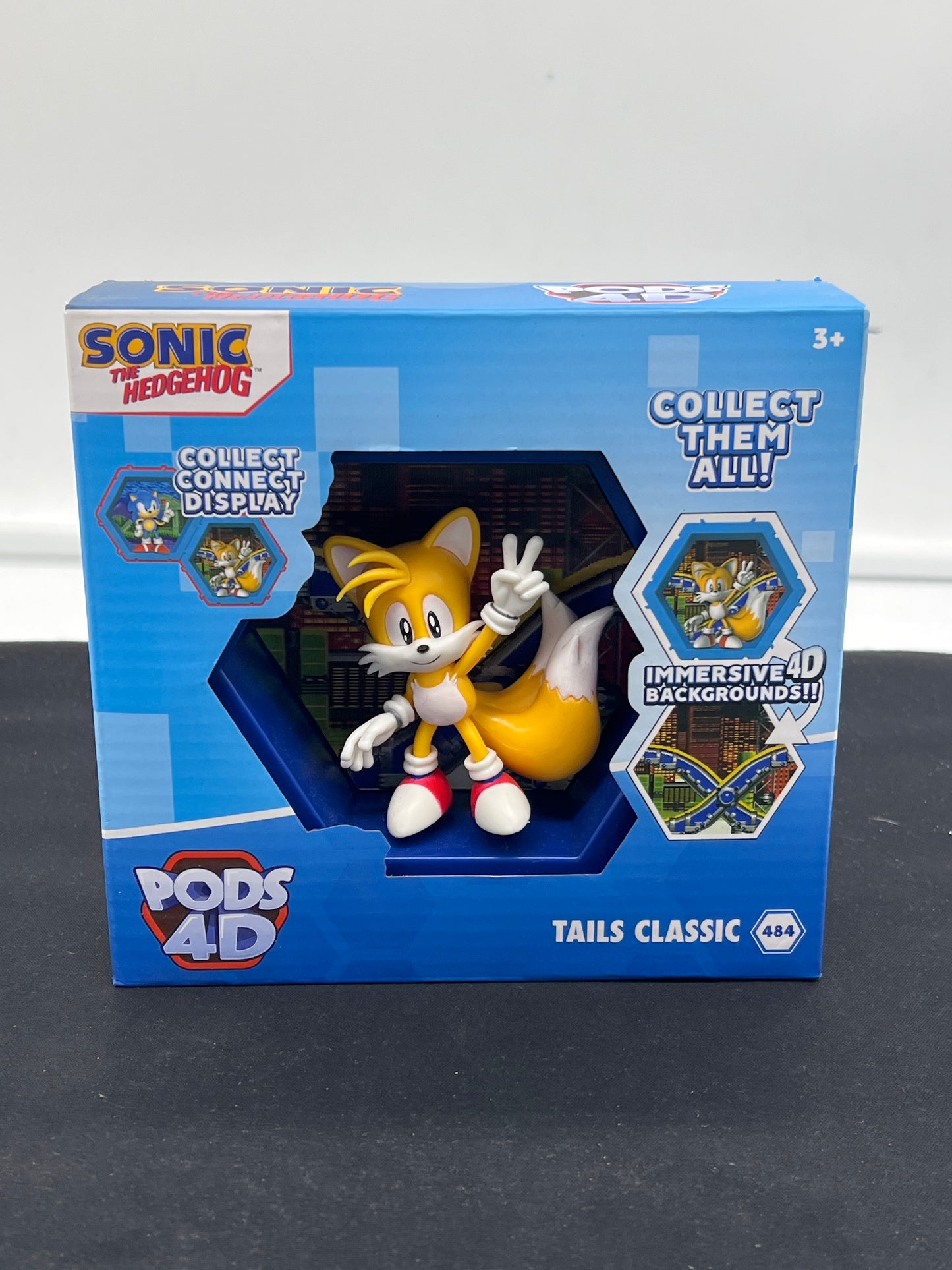 Auction Lot 94: PODS 4D Sonic The Hedgehog Figure Tails Classic